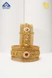 Royal Imperial Ruby Kada Set