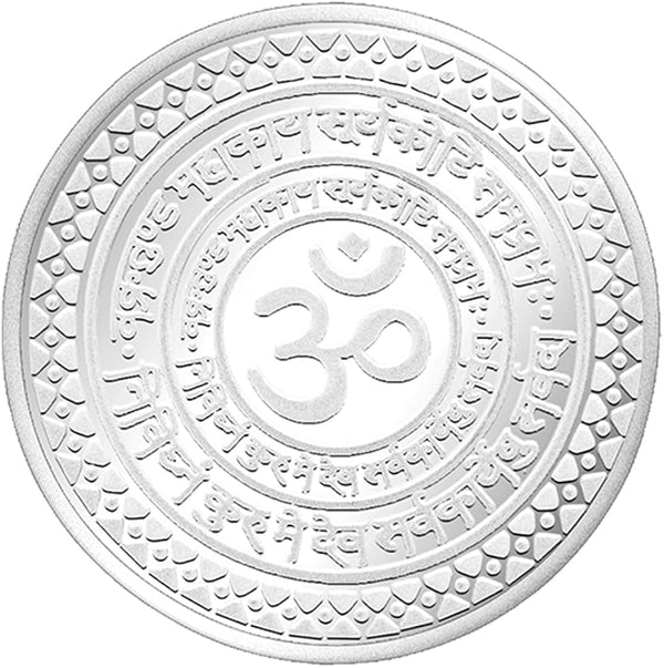 Sacred Om 100g Silver Coin