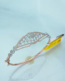 The Radiant Verdant Bloom Link Bracelet