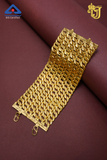 Extra-Wide Regal Mesh Men’s Bracelet