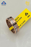 Stone-Studded Two-Tone Band