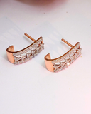 Urban Arc Diamond Half-Hoops