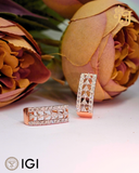 Urban Arc Diamond Half-Hoops