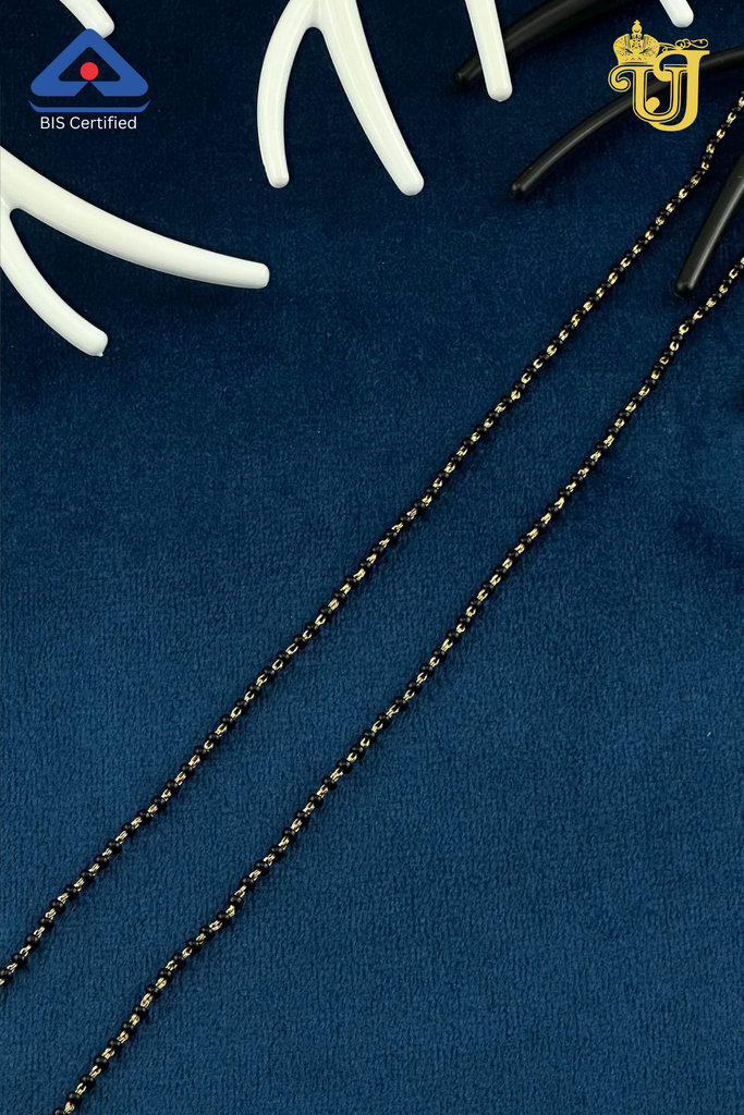 Classic Essential Black Bead MS Chain