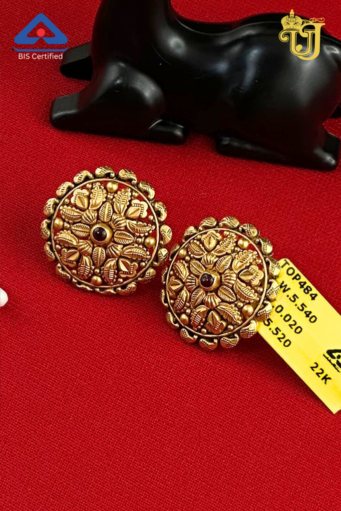 The Shahi Ruby-Drop Studs