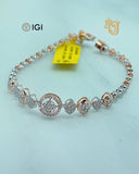 The Eternal Rose & Frost Link Bracelet