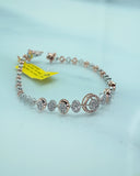 The Eternal Rose & Frost Link Bracelet