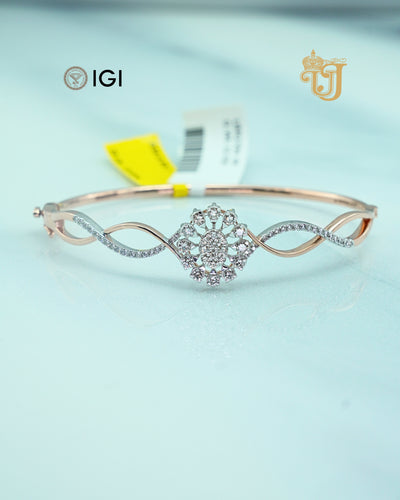 The Radiant Sunburst Infinity Bracelet