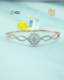 The Radiant Sunburst Infinity Bracelet