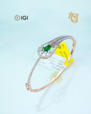 The Emerald Forest-Drop Bracelet