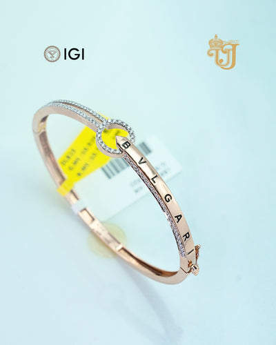 The Radiant B-Alphabet Infinity Bracelet
