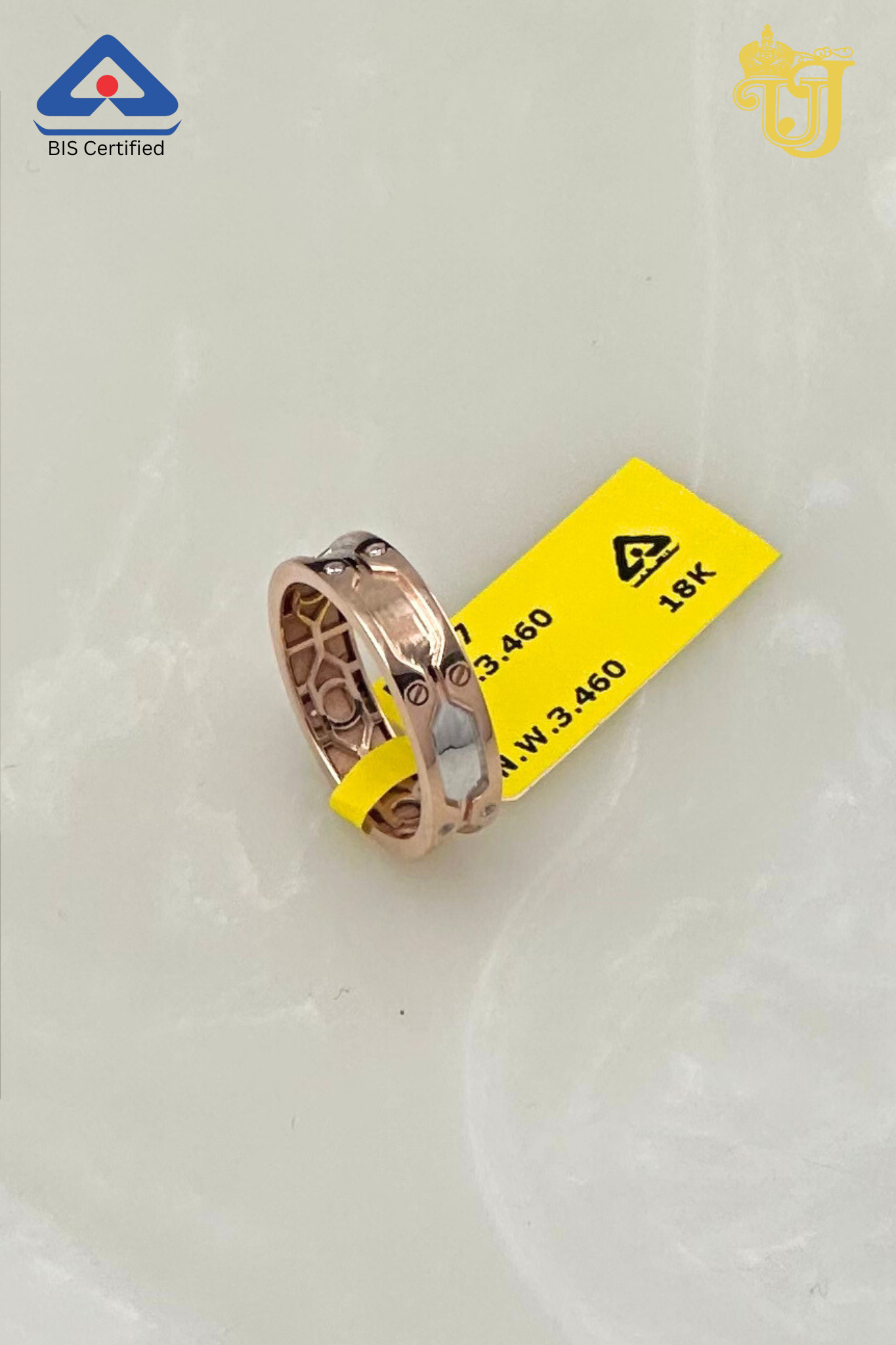 Rose Gold Band Hallmark(RGB972)