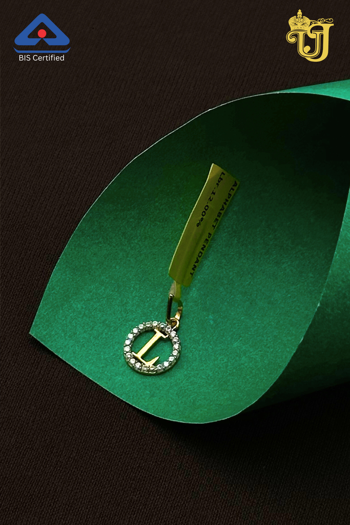 Letter 'L' Alphabet Pendant