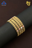 Heritage Floral Antique Bangle Set