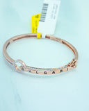 The Radiant B-Alphabet Infinity Bracelet
