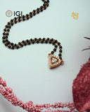 The Radiant Pyramid Mangalsutra