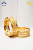 Gold Wedding Heart Design Kadas