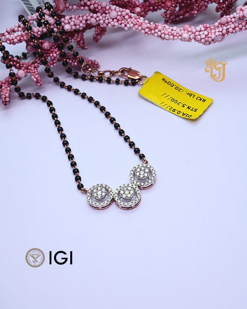 Trio Bloom Mangalsutra