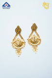 Gold Mesh Boat-Style Jhalle