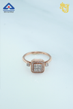 Regal Square Twist Ring