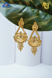 Gold Mesh Boat-Style Jhalle