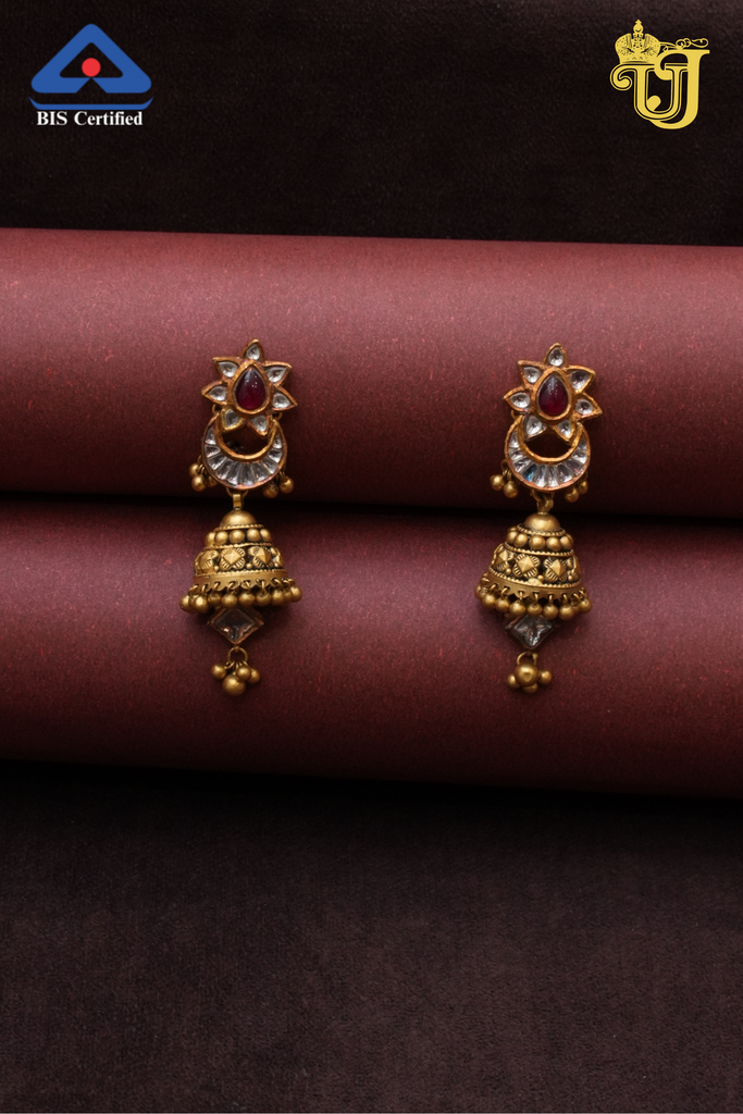 Antique finish Jhumki
