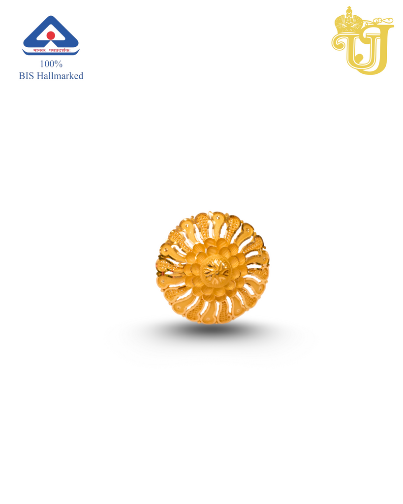 Sparkling Starburst Petal Ring