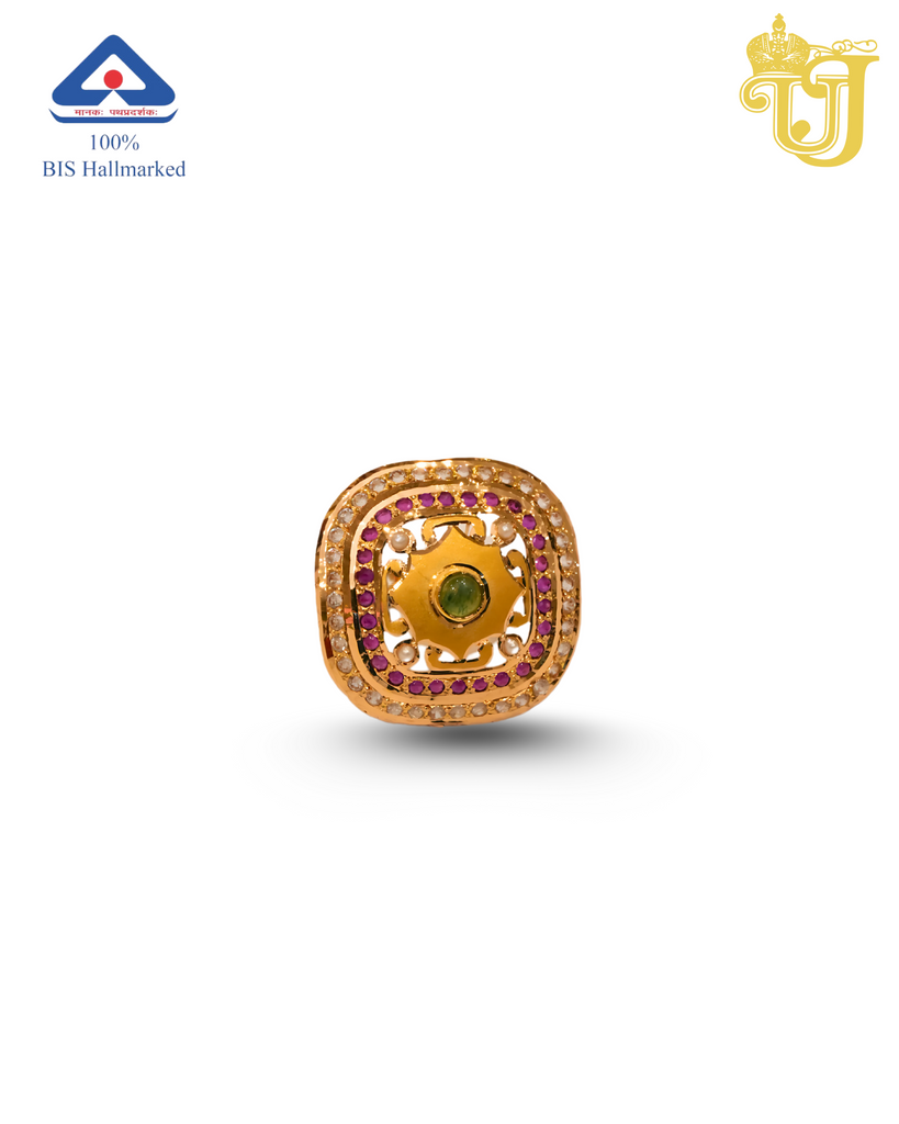 Regal Radiance Cocktail Ring