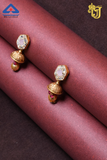 Royal Ruby-Pearl Jhumki