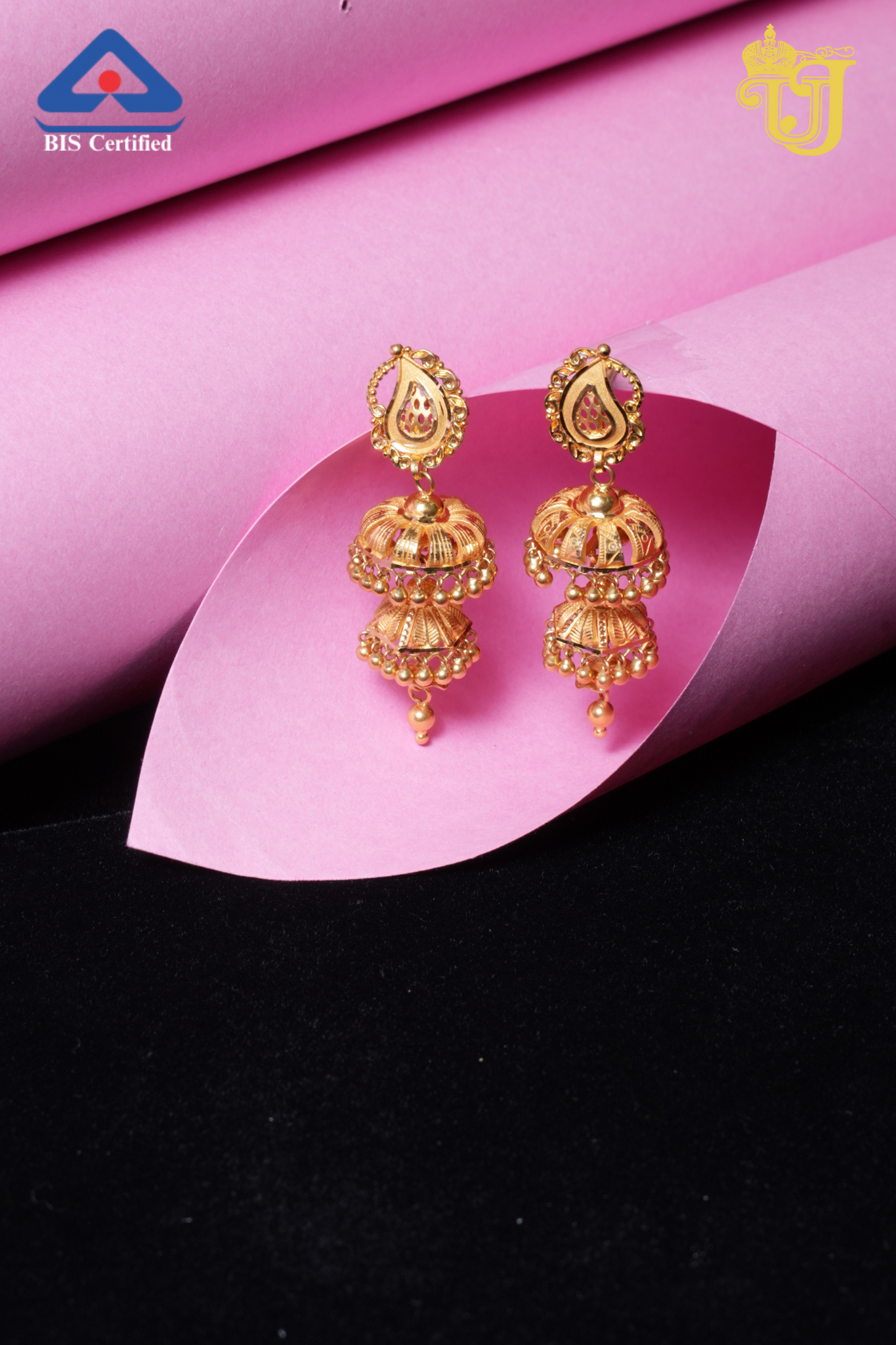 Gold Jhumki