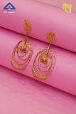 The Pink Hexa-Kundan Jhumki