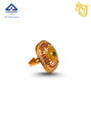 Regal Radiance Cocktail Ring
