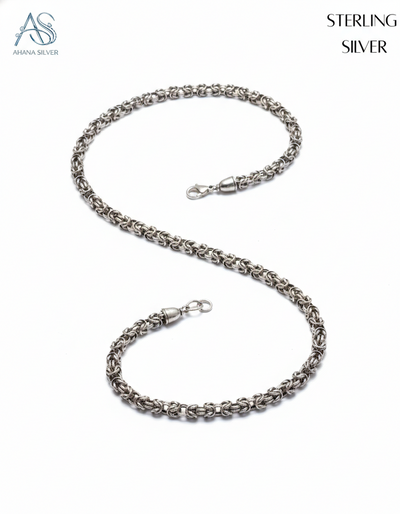 The Sterling Signature Link Gent's Chain