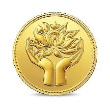 Lotus Blessing Coin 8GM