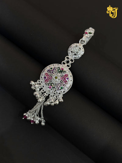 Heritage Gemstone Filigree Key Ring