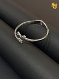 Silver Love Blossom Open Bracelet