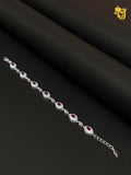 Ruby Radiance Link Bracelet