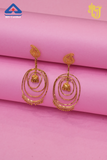 The Pink Hexa-Kundan Jhumki