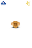 Quantum Gold Statement Gent's Ring