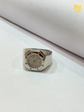 Imperial Crystal Grid Gents Ring