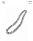 The Silver Rope Gent's Chain