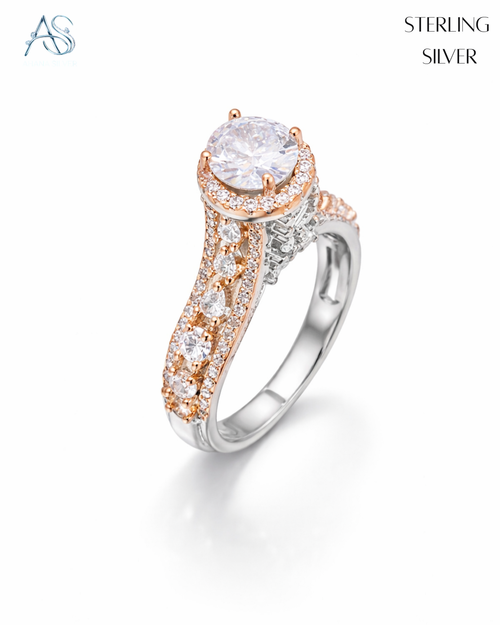 Silver Celestial Ladies Ring