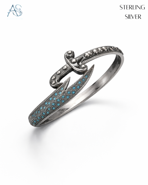The Sterling Silver Freedom Gent's Kada