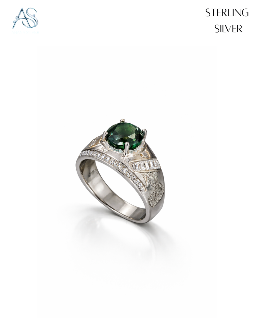 Legacy Green Gemstone Ring
