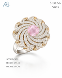 Silver Petal Ring