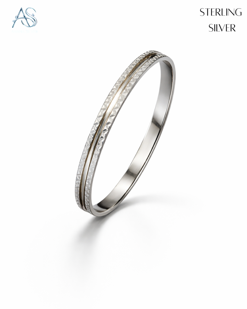 The Classic Sterling Silver Gent's Kada