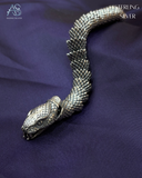 Silver King Cobra Scale Bracelet