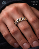 Tricolor Cuban Link Band