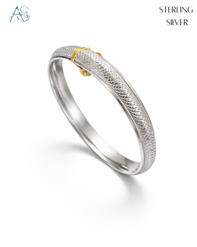 The Imperial Sterling Silver Gent's Kada