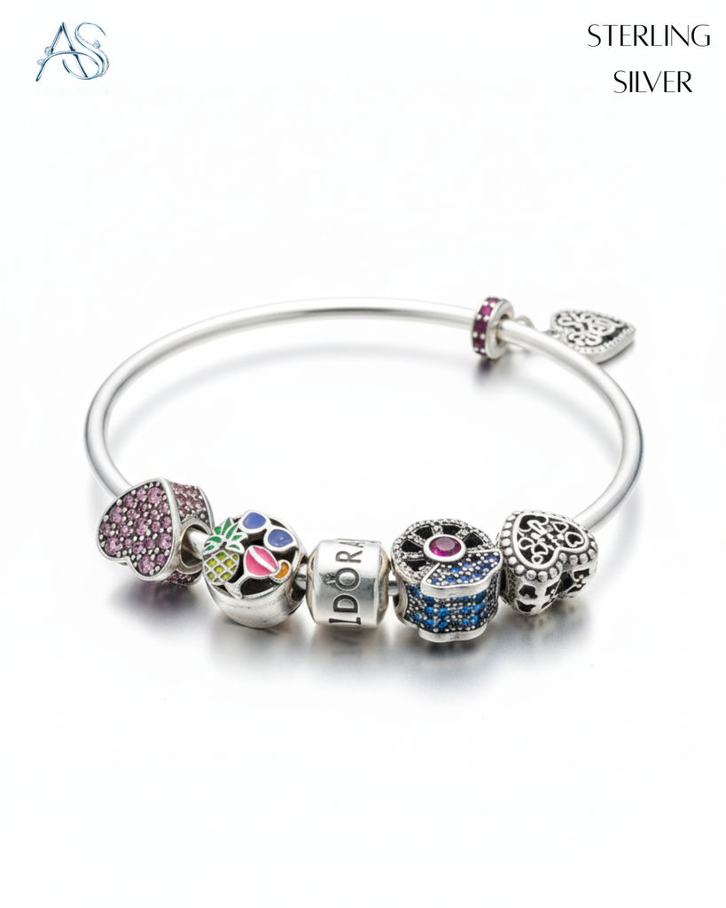 The Silver Wish Ladies Bracelet